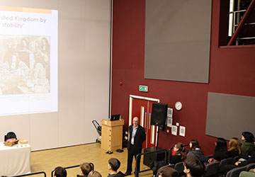 Photograph of the Bank of England talk