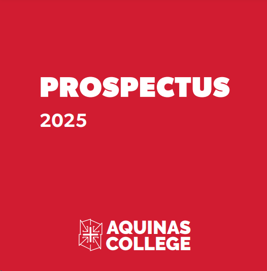 Screenshot of Prospectus 2025 front cover